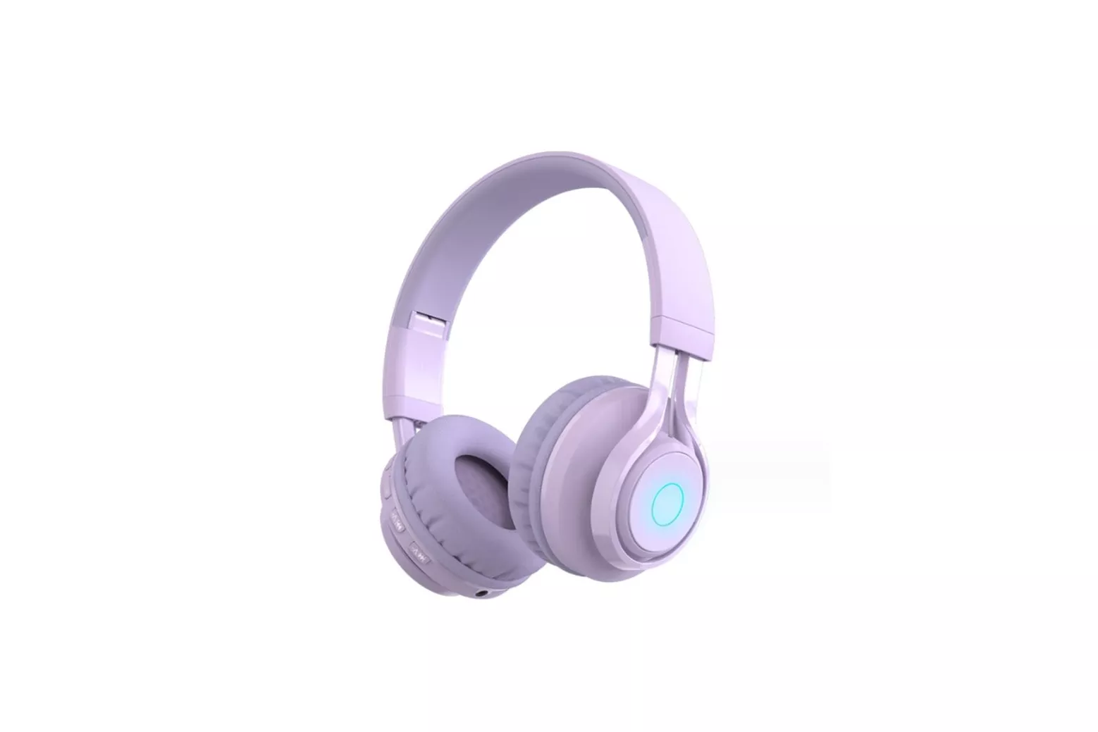 Kinsi BT06C Auriculares Inal&aacute;mbricos Bluetooth Infantiles Student Music Sync Glow Morado