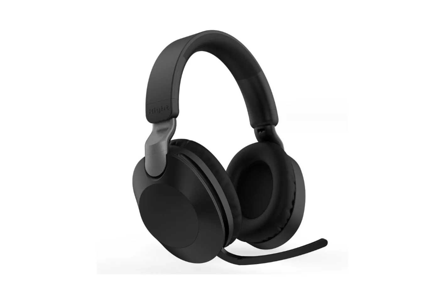 Kinsi MS-B2 Auriculares Inal&aacute;mbricos Bluetooth de Oficina con Micr&oacute;fono Plegable Giratorio Negros