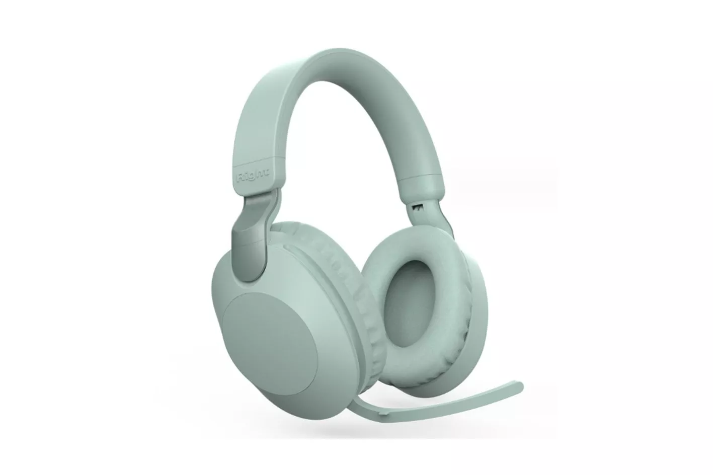 Kinsi MS-B2 Auriculares Inal&aacute;mbricos Bluetooth de Oficina con Micr&oacute;fono Plegable Giratorio Verdes
