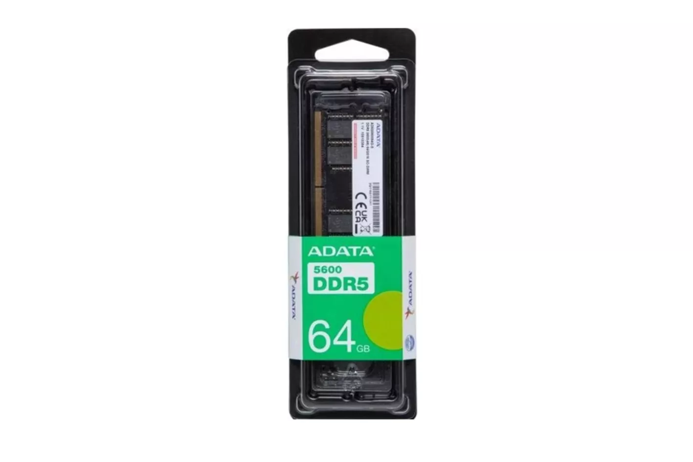 Memoria RAM Adata AD5S560064G-S 64GB 1x64GB DDR5 5600MHz SO-DIMM Notebook