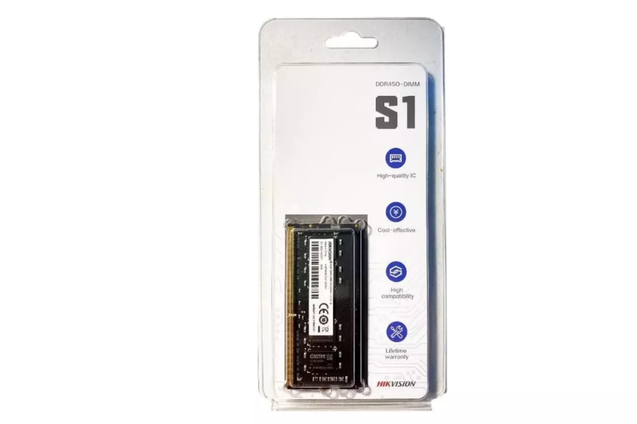 Memoria RAM Hikvision HS-DIMM-S1 4GB 1x4GB DDR4 2666MHz CL19 SO-DIMM Notebook