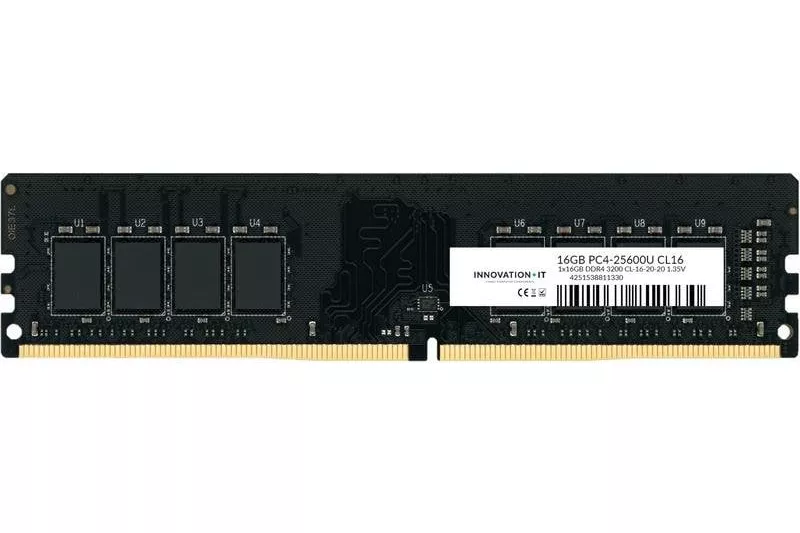 Memoria RAM Innovation IT 3200 16GB 1x16GB DDR4 3200MHz CL16 1,35V LD 8-Chip