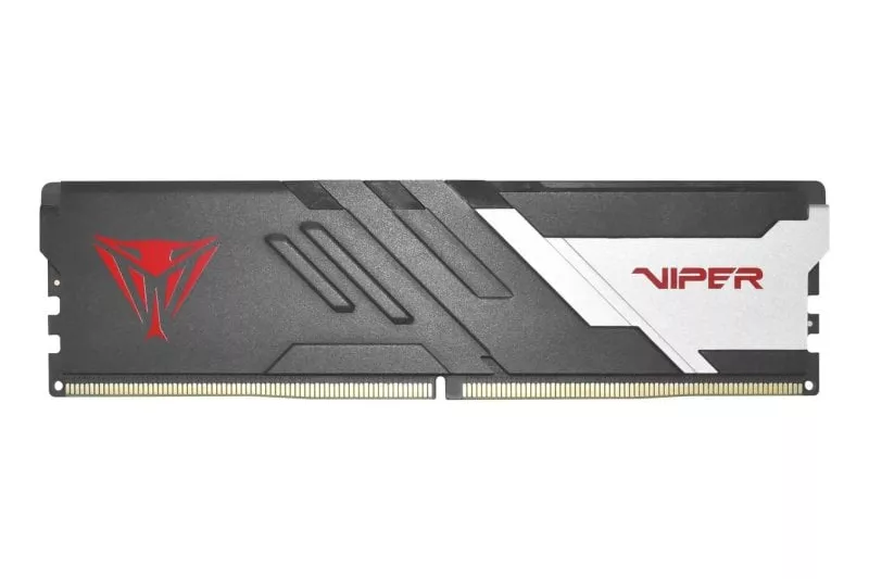 Memoria RAM Patriot Memory Viper Venom 16GB 2x8GB DDR5 6400MHz CL38 AMD EXPO Negro Rojo Plata