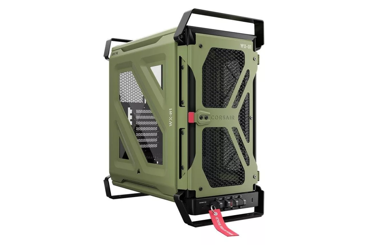 Caja PC Corsair WARTHOG Mid-Tower Mil Green