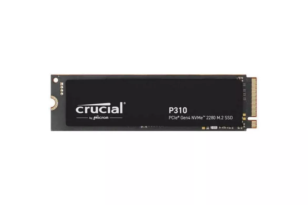 Disco Duro Crucial P310 2TB PCIe Gen4 NVMe M.2 2280 7100MB/s