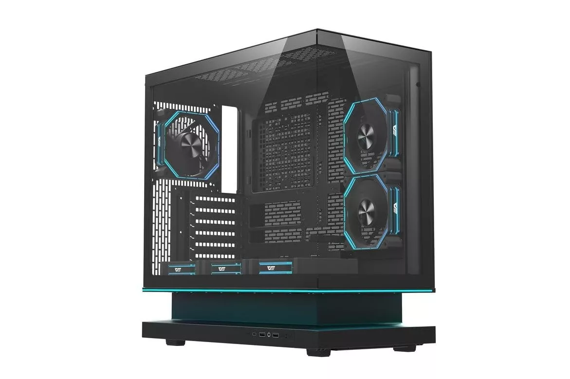Caja PC darkFlash FLOATRON F1 ATX Full Tower 6 Ventiladores ARGB