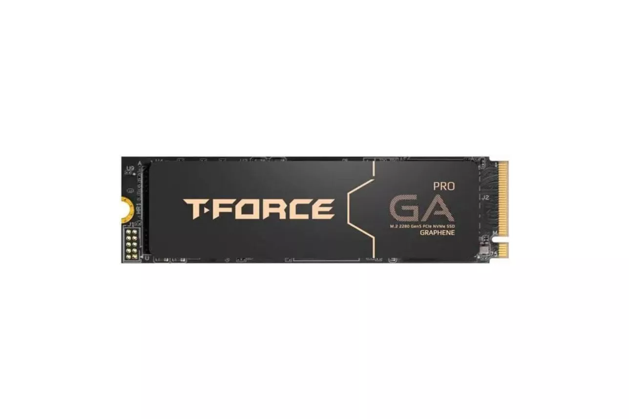 Disco duro Team Group T-Force GA PRO 4TB SSD PCIe Gen5 10000MB/s con disipador