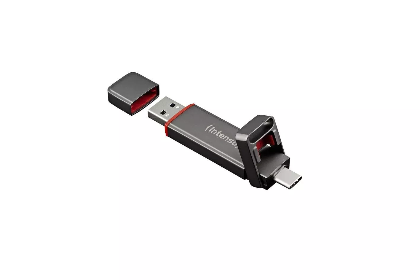 Disco Duro Intenso 3850440 250 GB SSD USB Type-A y Type-C 500 MB/s Antracita