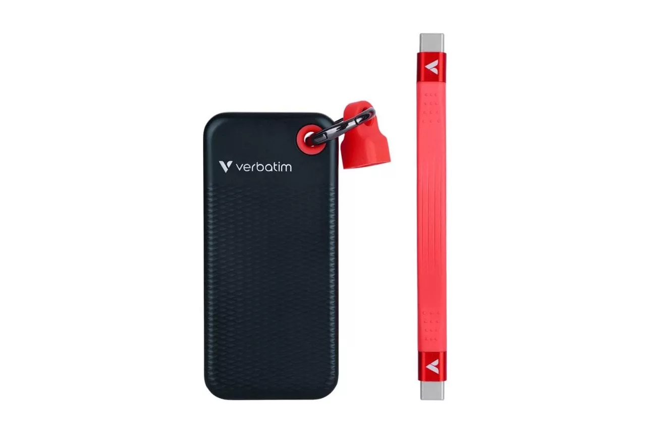 Disco Duro Verbatim Pocket SSD 256 GB USB Tipo C 10.000 MB/s Fireproof