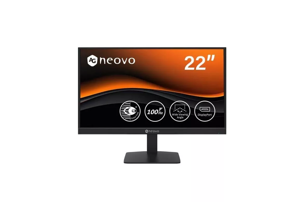 Monitor AG Neovo LA2204 21,5" FullHD 100Hz VA Altavoces 5ms Antirreflejos VESA