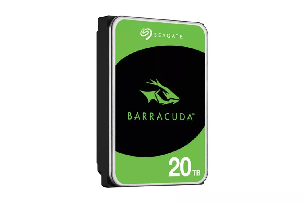 Seagate BarraCuda 20TB HDD Interno 3.5" SATA 6Gb/s 7200RPM 512MB.