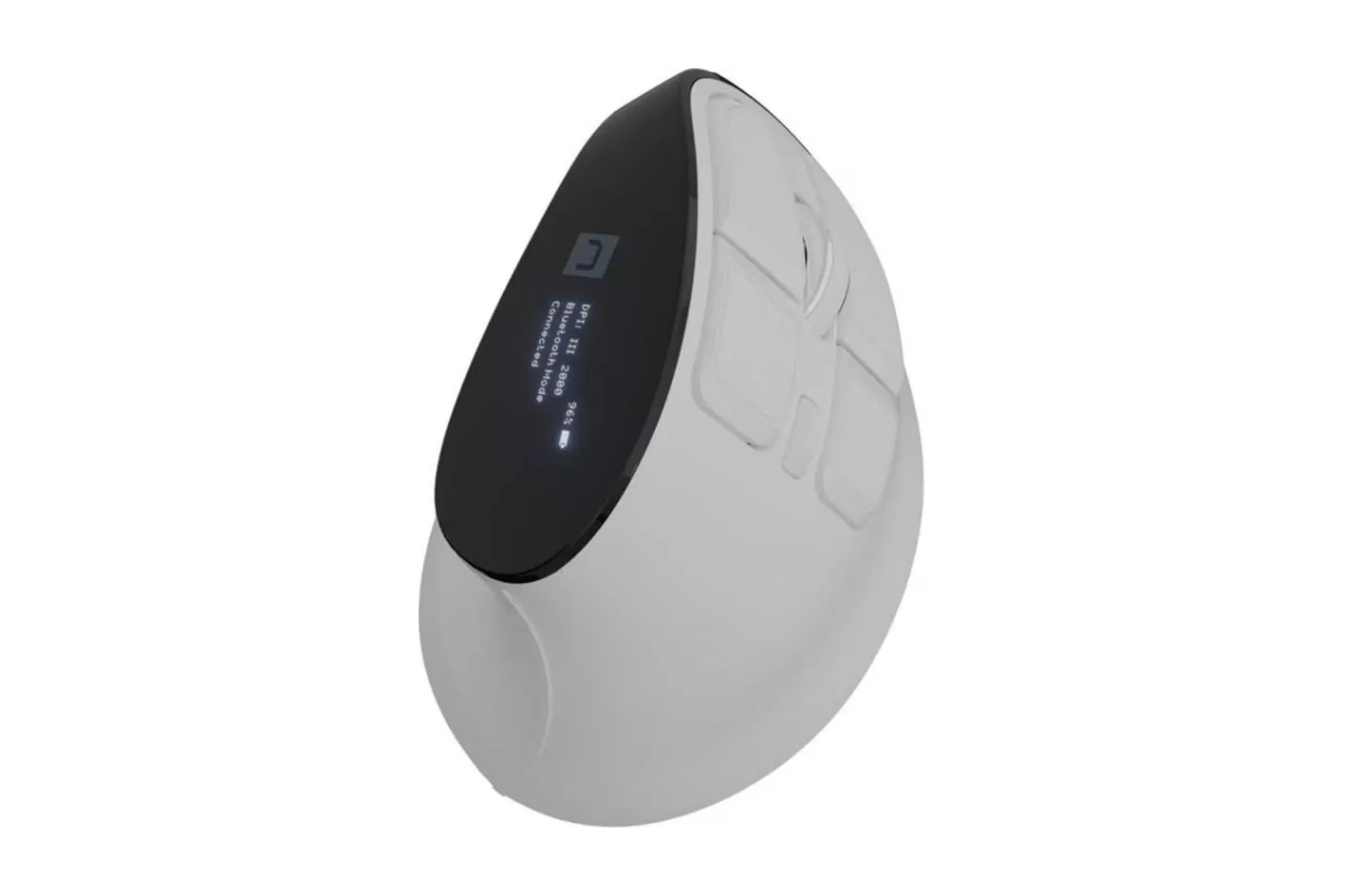Rat&oacute;n Genesis Euphonie Pro Bluetooth 4000 DPI Negro Blanco Programable