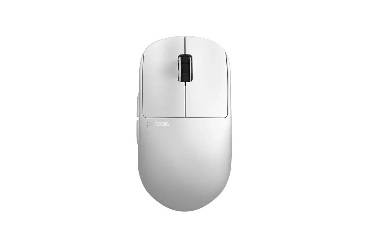 Rat&oacute;n Pulsar X2-H Inal&aacute;mbrico 26000 DPI Blanco Ultra Ligero 4K Hz Palm Grip