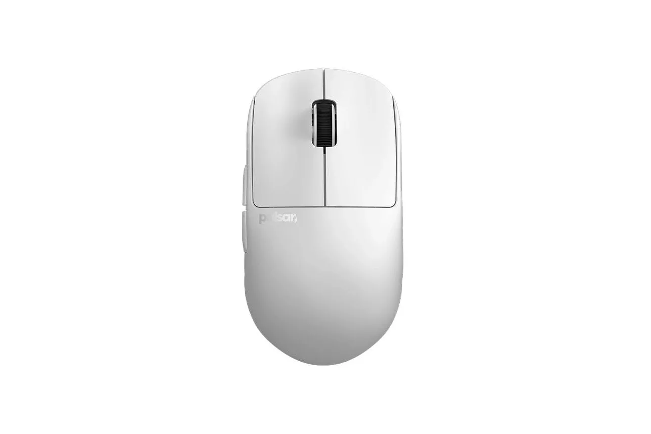 Rat&oacute;n Pulsar X2-H Mini Inal&aacute;mbrico 26000 DPI Blanco Ultraligero Palm Grip