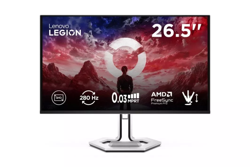 Monitor Lenovo Legion 68CFGACBIT 26,5" Quad HD 280Hz QD-OLED FreeSync Premium Pro Ajuste de altura