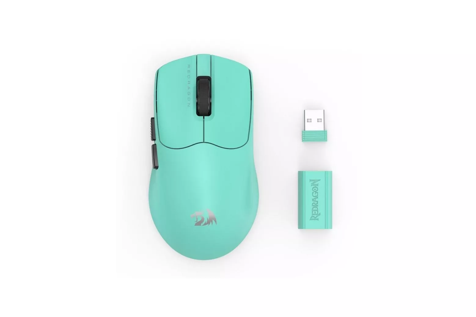 Rat&oacute;n Redragon Axion M933TF-ULT Inal&aacute;mbrico 45000 DPI Turquesa 5 Botones
