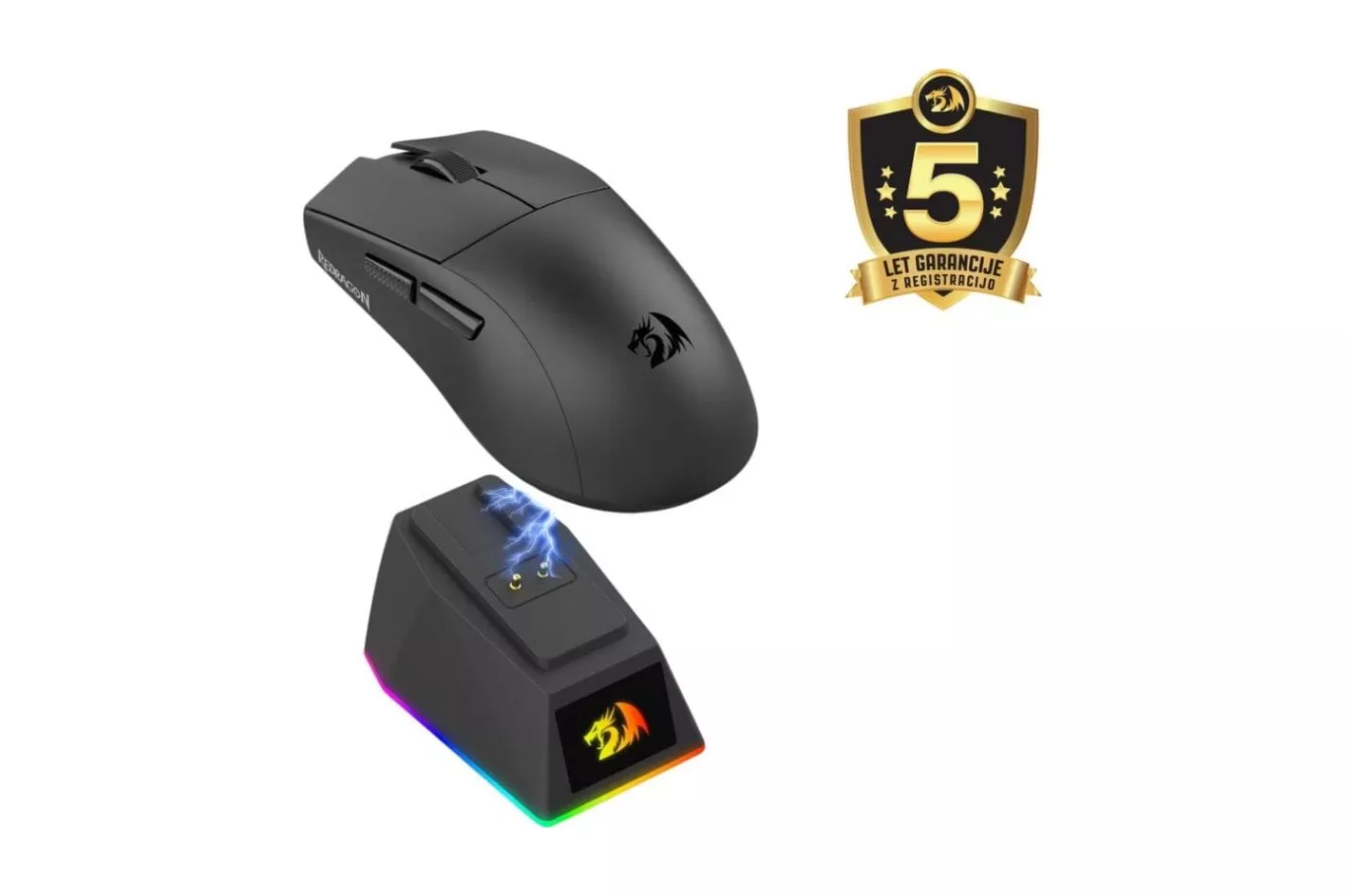 Rat&oacute;n Redragon M999 Gaming Tri-Mode 750 IPS 4 Botones RGB Negro