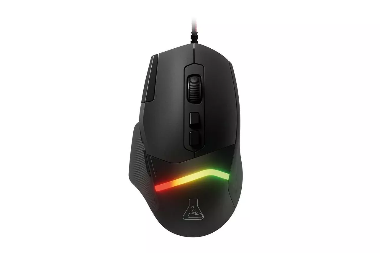 Rat&oacute;n The G-Lab KULT-PALLADIUM USB 12800 DPI RGB Negro 8 Botones