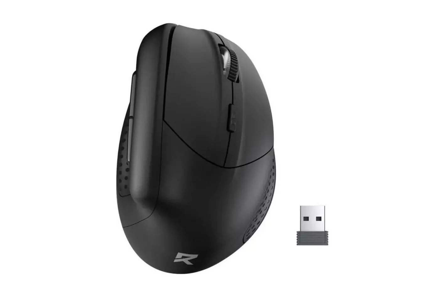 Redragon BM-4033 Rat&oacute;n Vertical Inal&aacute;mbrico 2.4GHz 4000 DPI Negro Ergonom&iacute;a