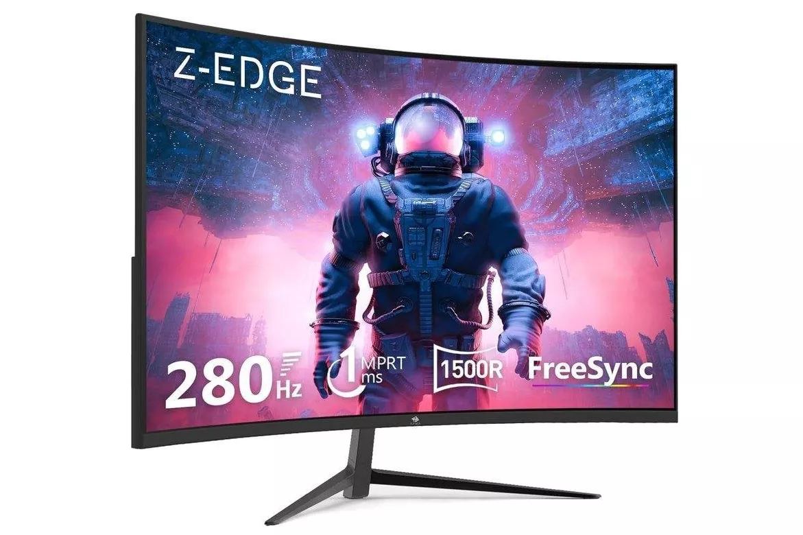 Monitor Z-Edge UG27P 27" FullHD 280Hz LED Curvo FreeSync Premium HDR10 1ms