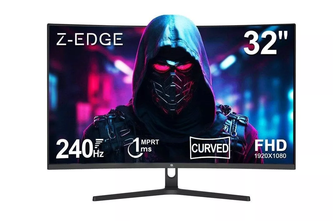 Monitor Z-Edge UG32P 32" FullHD 240Hz LED Curvo FreeSync 1ms