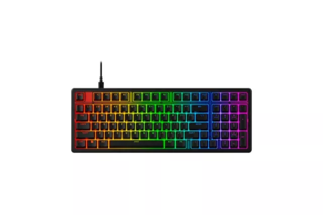 HyperX Origins 2 1800 Teclado Mec&aacute;nico Gaming 98 Teclas Hot-Swap RGB 8000 Hz Switch Red.