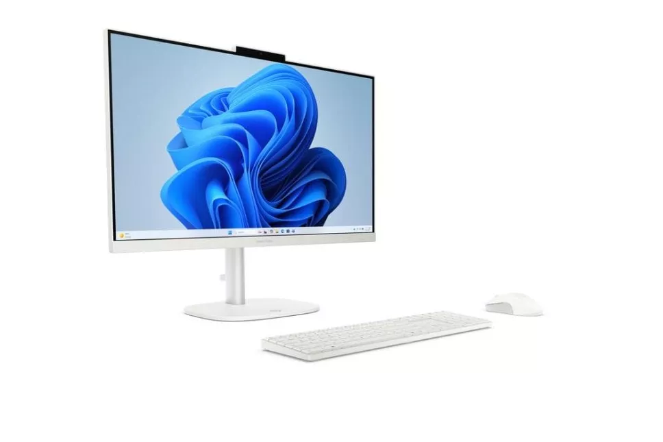 Ordenador Todo en uno HP OmniStudio 24-cu0008ns Intel Core 5 120U 16GB 512GB SSD Intel Graphics 23.8" Windows 11 Home Blanco