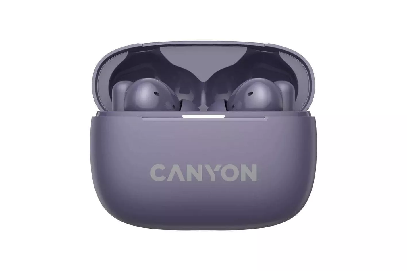 Auriculares Canyon OnGo 10 inal&aacute;mbricos Bluetooth 5.3 con cancelaci&oacute;n activa de ruido p&uacute;rpura