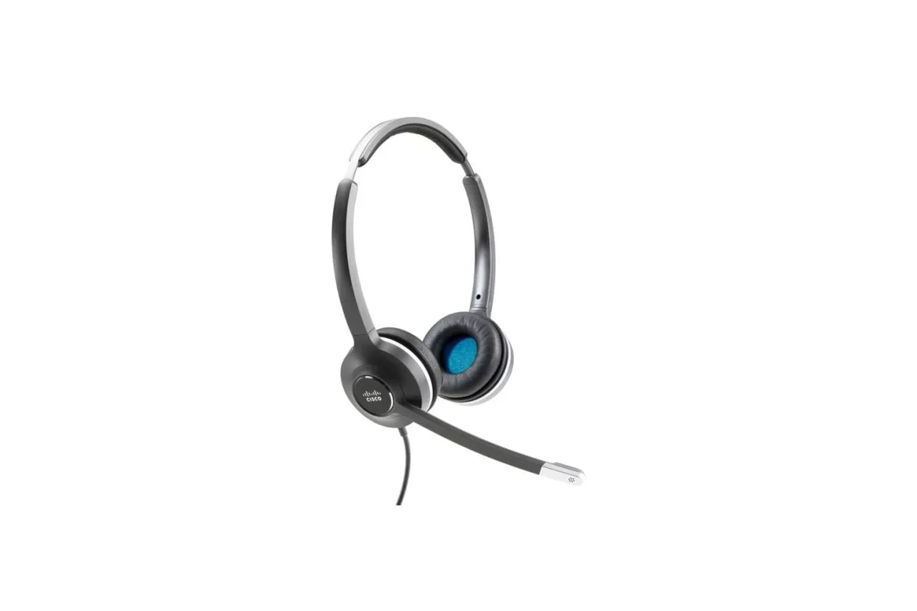 Auriculares Cisco 532 con cable USB para oficina con cancelaci&oacute;n de ruido negro