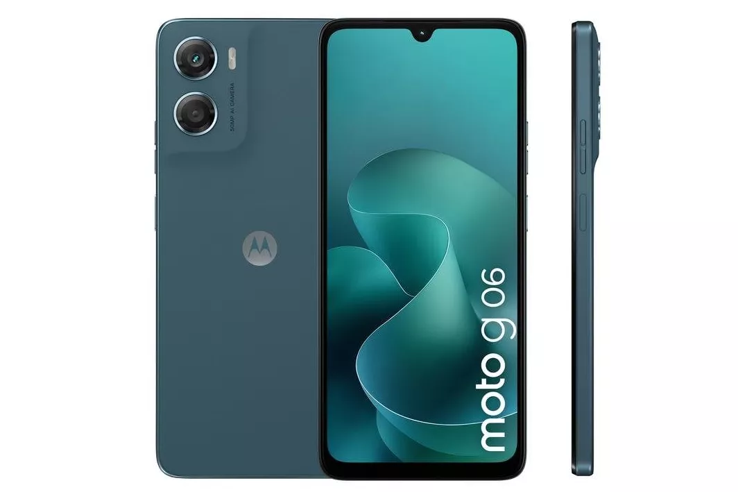 Motorola Moto G06 8GB 256GB Azul (4G) - Smartphone 6.88"