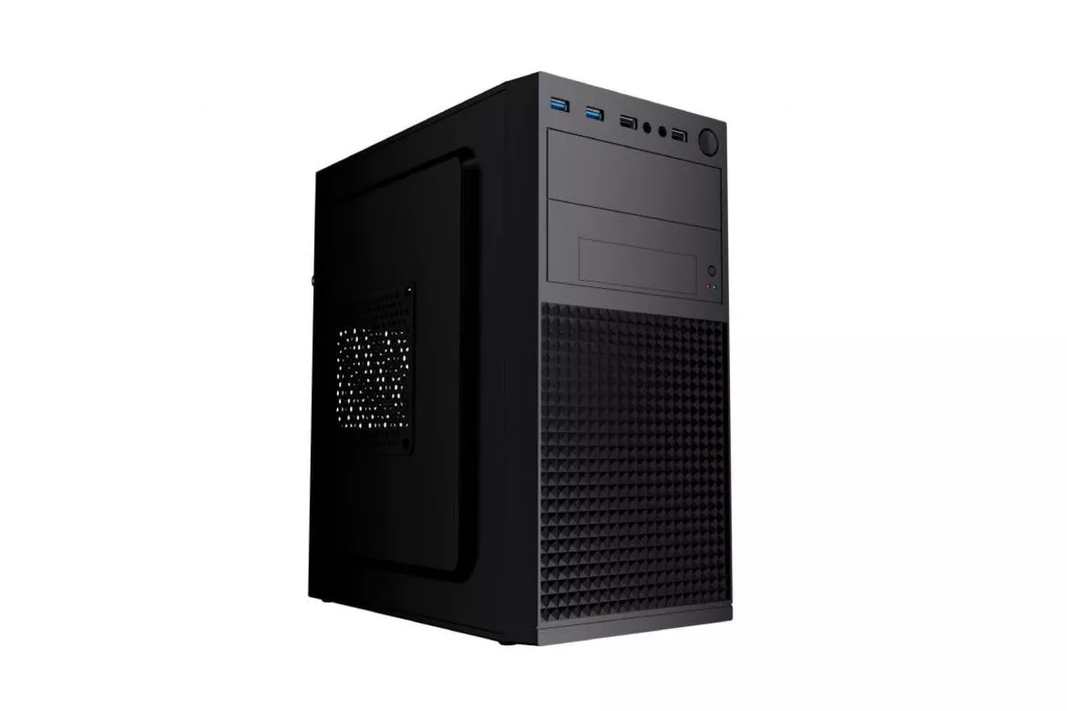 Caja PC Gembird Fornax K300 Mini Tower Micro ATX/Mini-ITX Negro