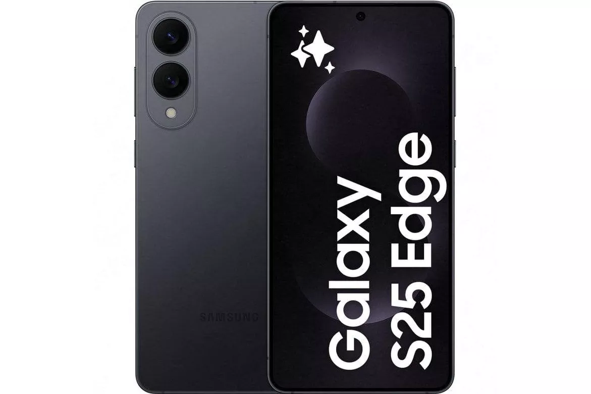 Samsung Galaxy S25 Edge 12GB 256GB (5G) Titanium Jetblack - Smartphone 6.7"