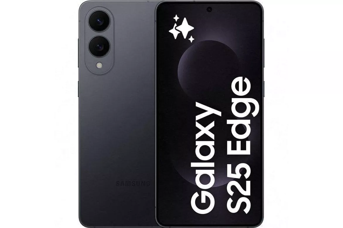 Samsung Galaxy S25 Edge 12GB 512GB (5G) Titanium Jetblack - Smartphone 6.7"