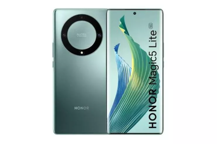 Smartphone/M&oacute;vil Honor Magic5 Lite 6.6" 6GB 128GB 5G Verde Esmeralda