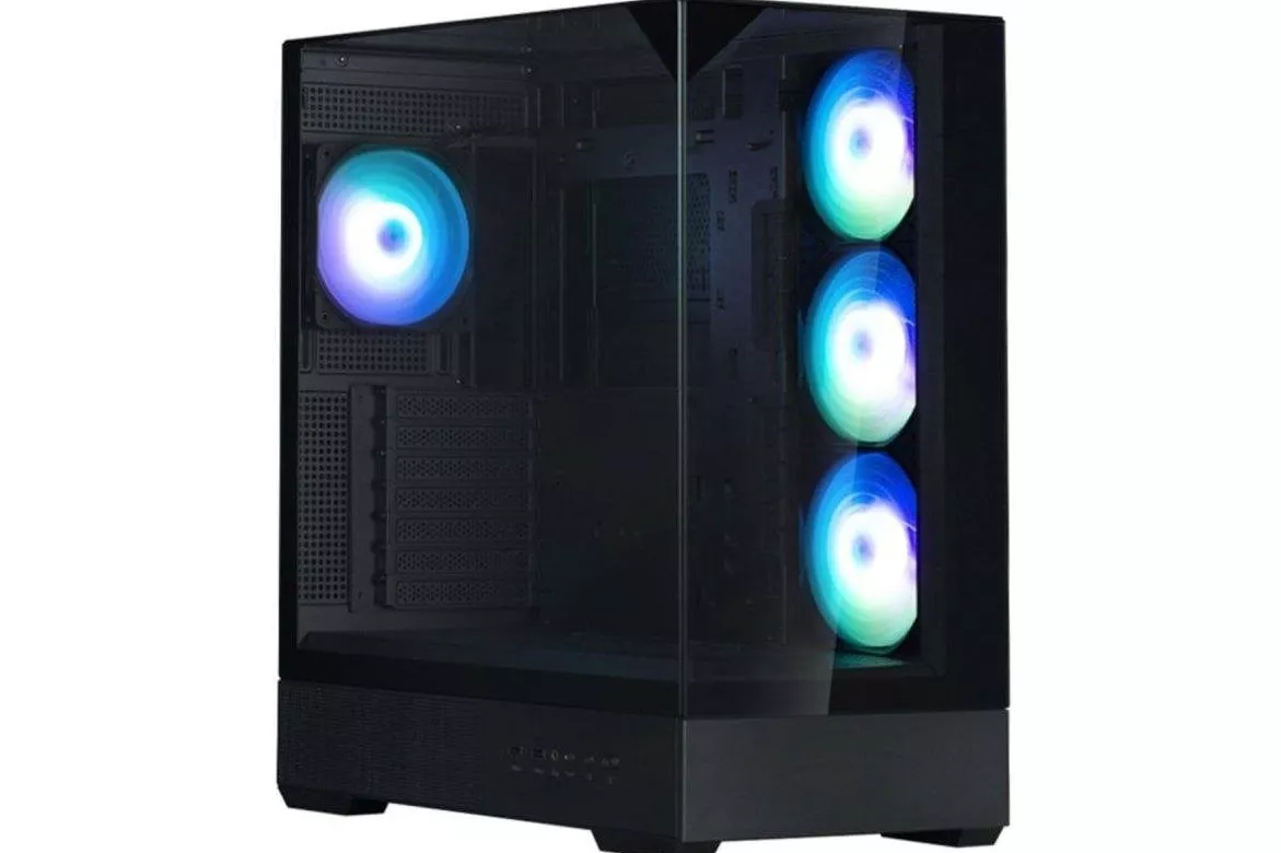 Caja PC Mid-tower Zalman P40 Prism Plus Negro Cristal Templado A-RGB