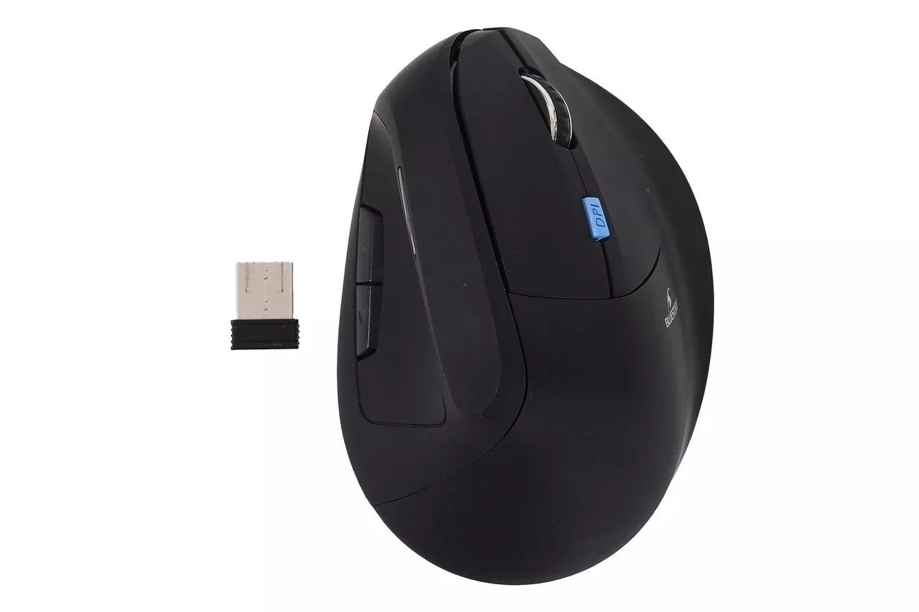 Rat&oacute;n Bluestork M-WL-ERGO-TH Inal&aacute;mbrico Bluetooth RF 3200 DPI Ergonom&iacute;a Vertical