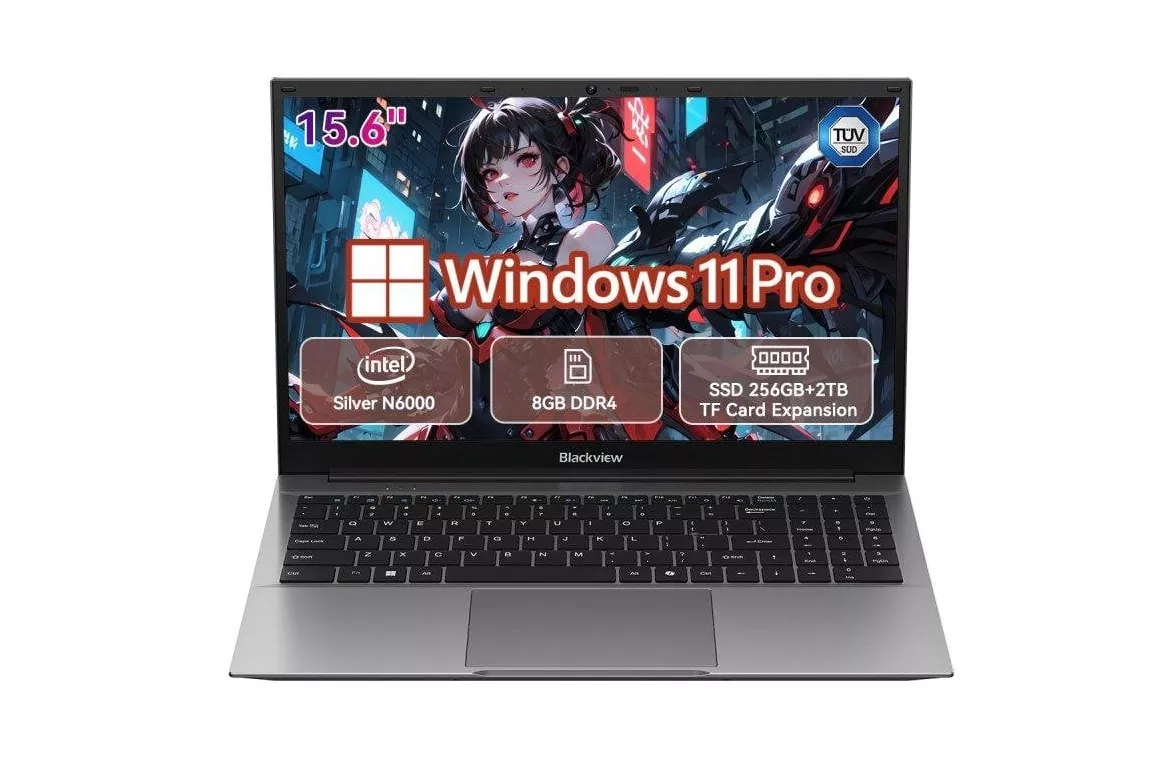 Port&aacute;til Blackview AceBook 5 15,6" Intel Pentium Silver N6000 8GB 256GB SSD Intel UHD Graphics Windows 11 Pro