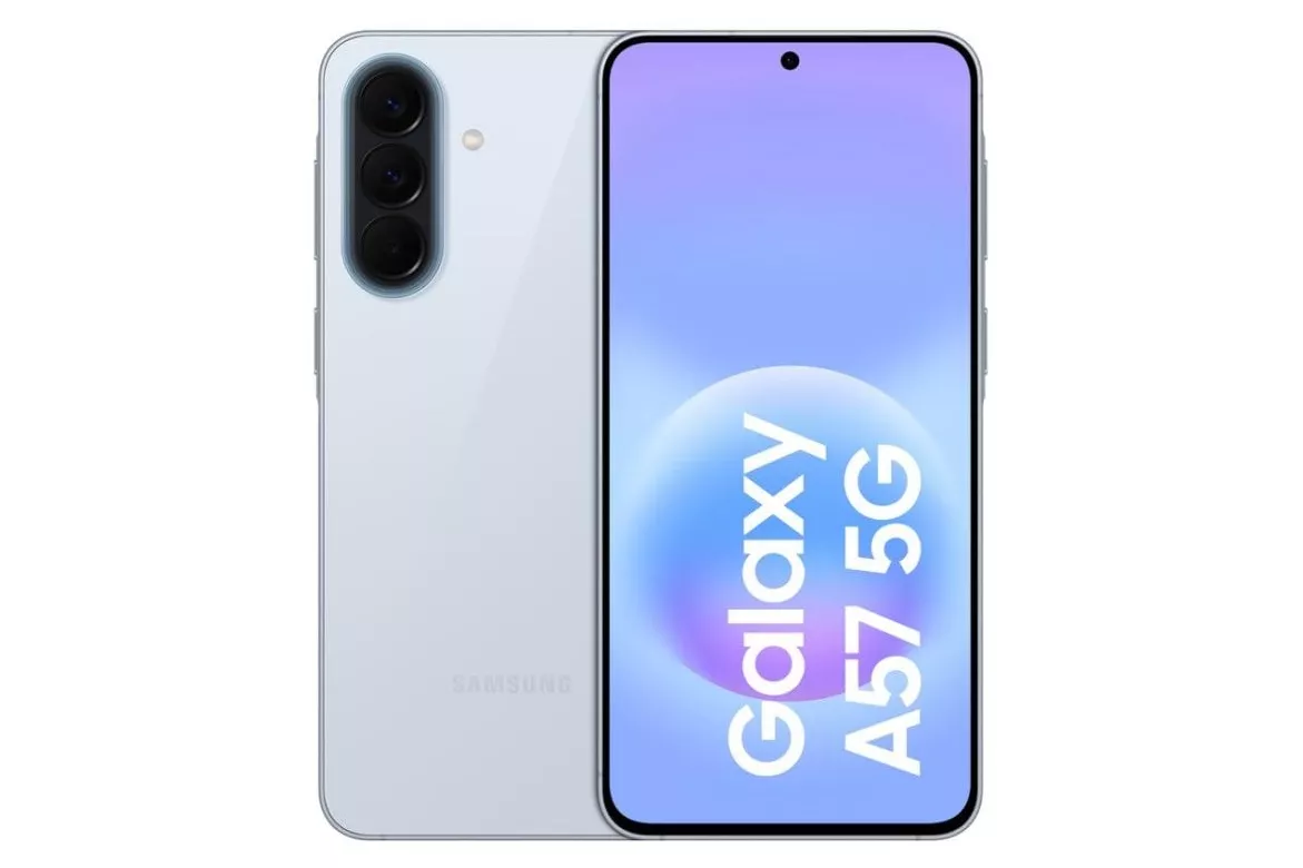 Samsung Galaxy A57 8GB 128GB Azul claro - Smartphone 6.7"