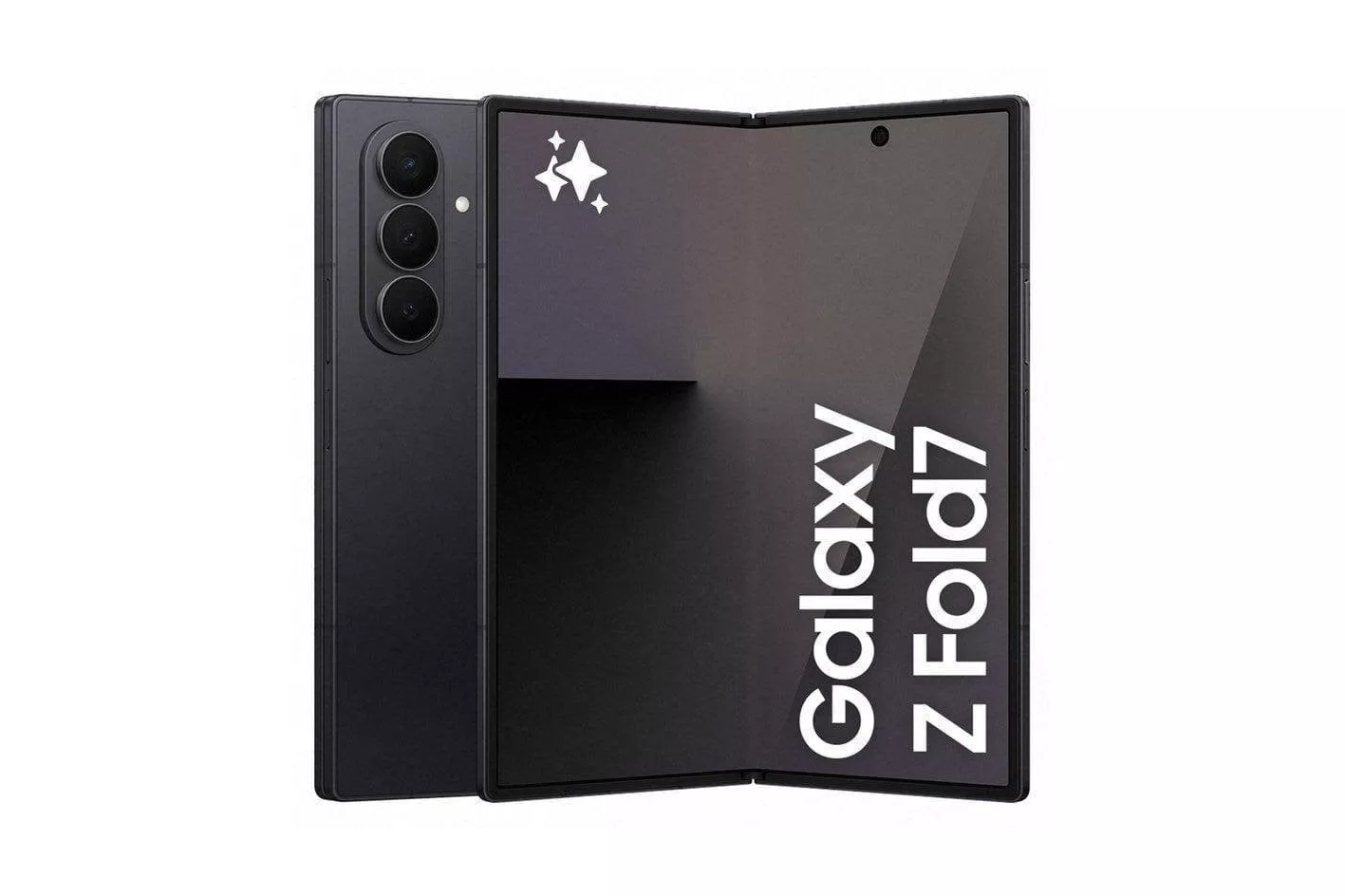 Samsung Galaxy Z Fold 7 12GB 512GB Jet Black - Smartphone 8" / 6.5"