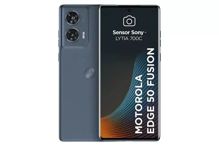 Smartphone/M&oacute;vil Motorola Edge 50 Fusion 6.7" 12GB 256GB 5G Azul Oscuro