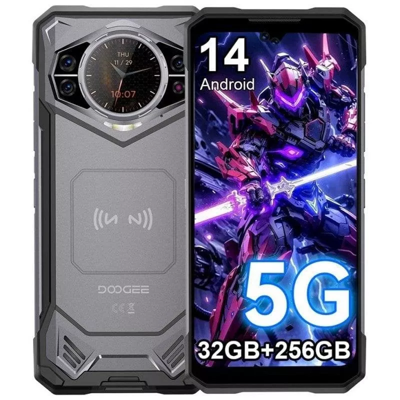 Doogee S200 5G Gris 12GB 256GB 6.72" bater&iacute;a grande