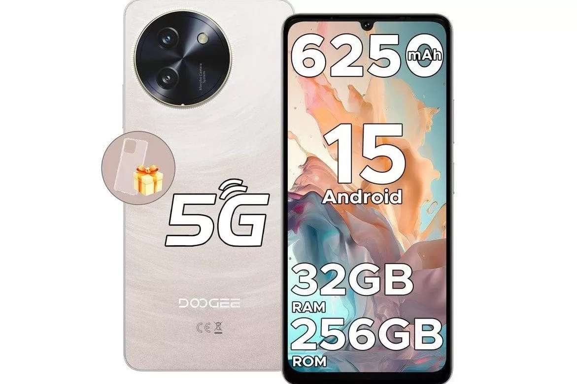 Doogee Note 59 Pro 5G 8GB 256GB 6.75" Negro