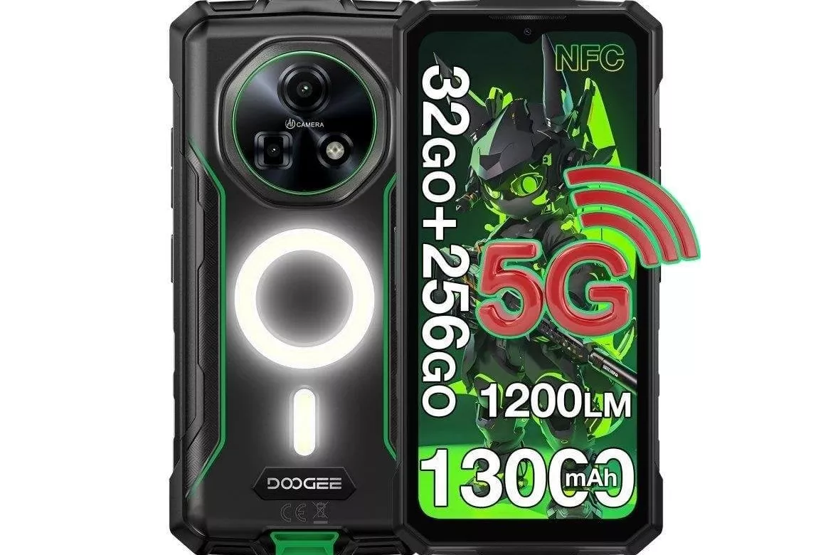 Doogee Fire 7 Pro 5G 8GB 256GB 6.56" Verde