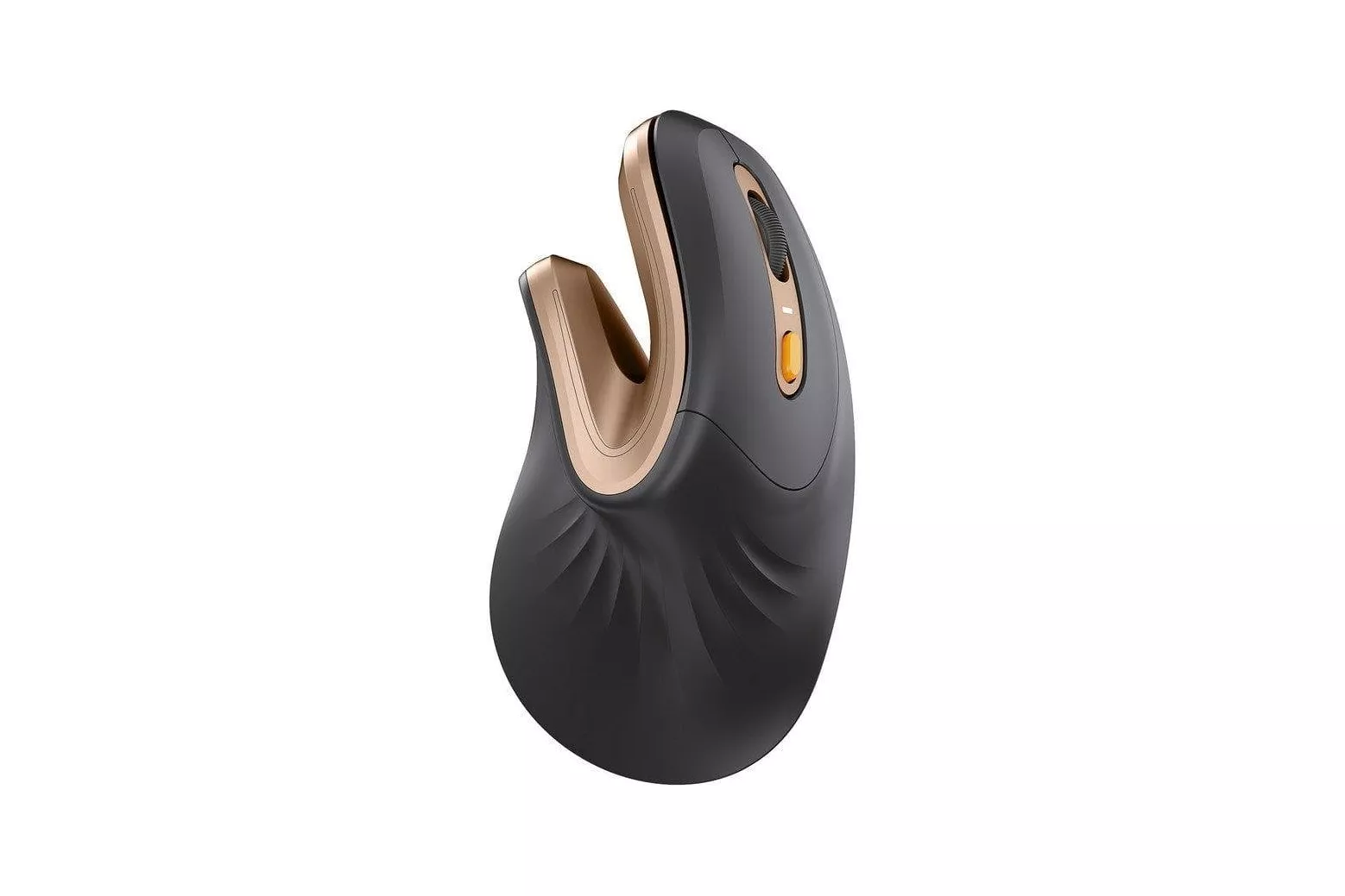 Protoarc NL EM11 Negro Dorado - Rat&oacute;n ergon&oacute;mico inal&aacute;mbrico