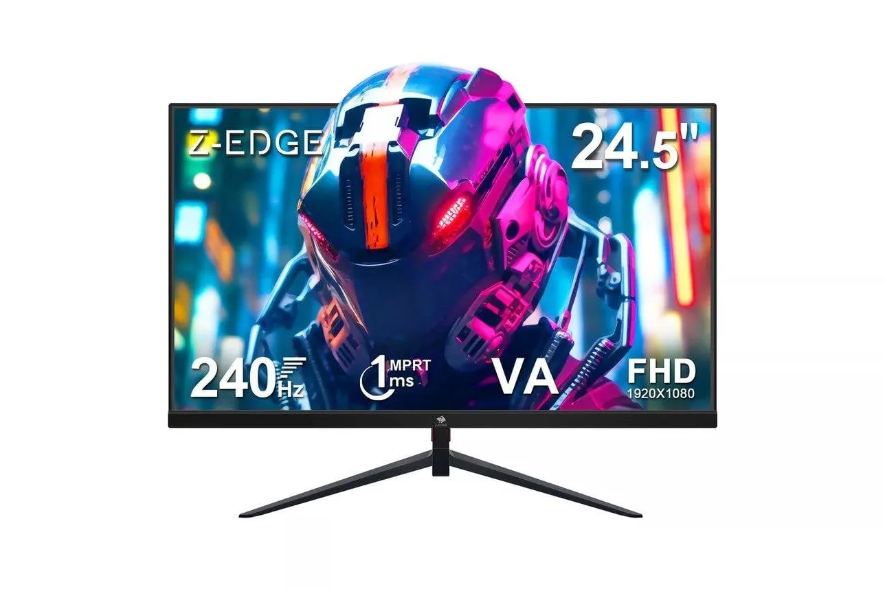 Monitor Z-Edge UG25I 24,5" FullHD 240Hz VA FreeSync Sin Marcos 1ms