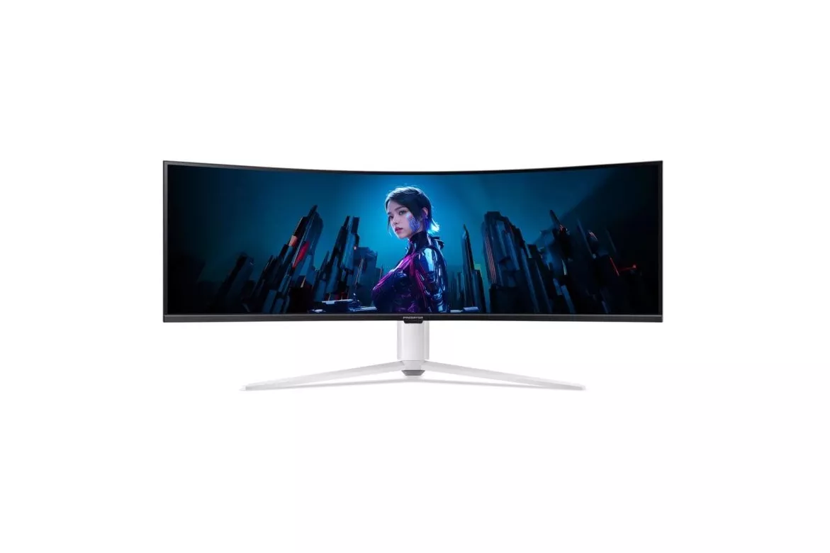 Monitor Acer Predator Z57 57" UltraHD DUHD 120Hz LCD Curvo MiniLED FreeSync Altura ajustable