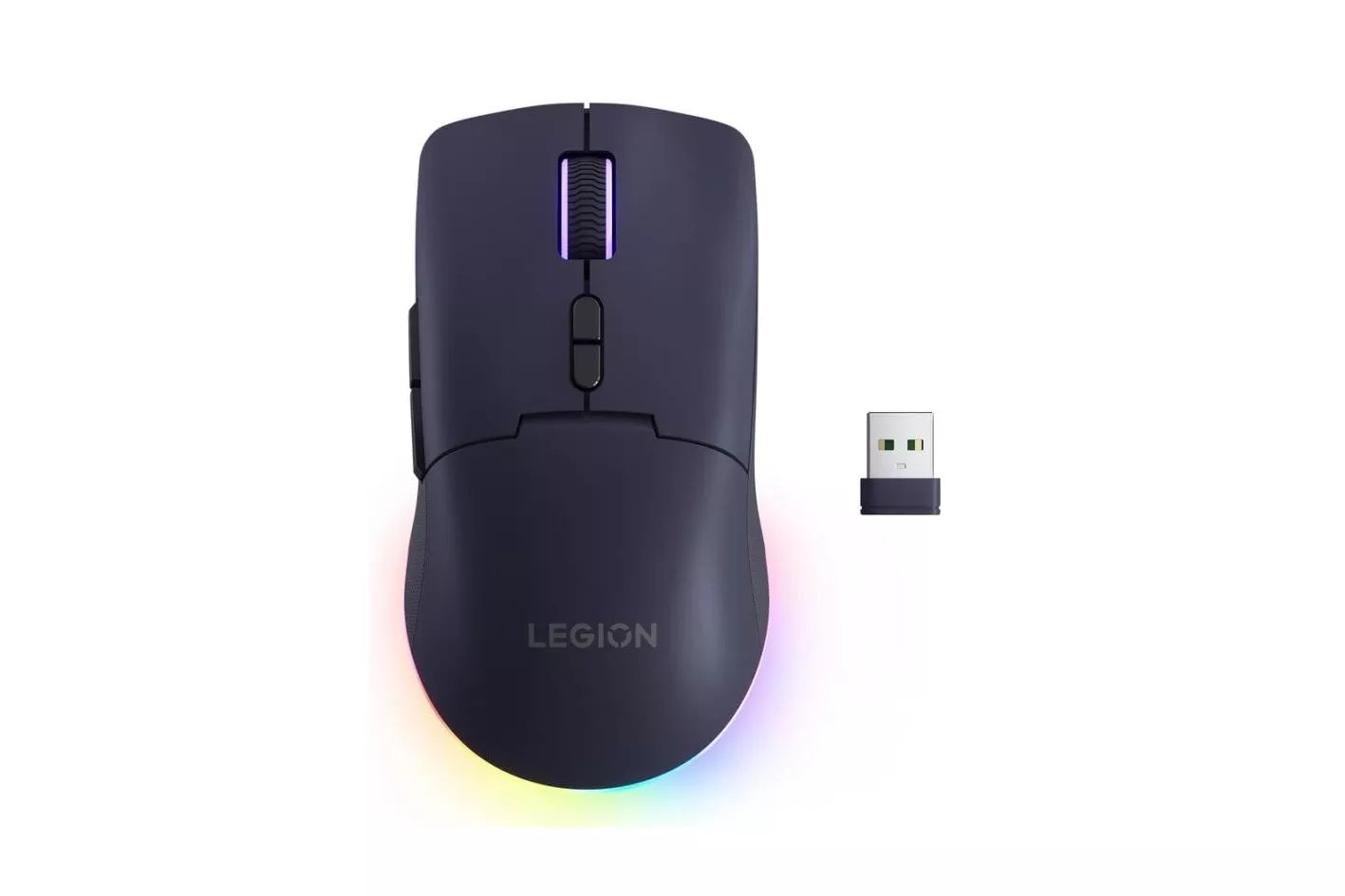 Rat&oacute;n Lenovo Legion M220 Ambidextro RF Wireless Bluetooth 5000 DPI P&uacute;rpura Multiiluminaci&oacute;n