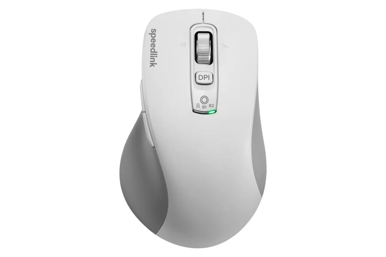 Rat&oacute;n Speedlink Velora Bluetooth RF Wireless 4800 DPI Blanco recargable