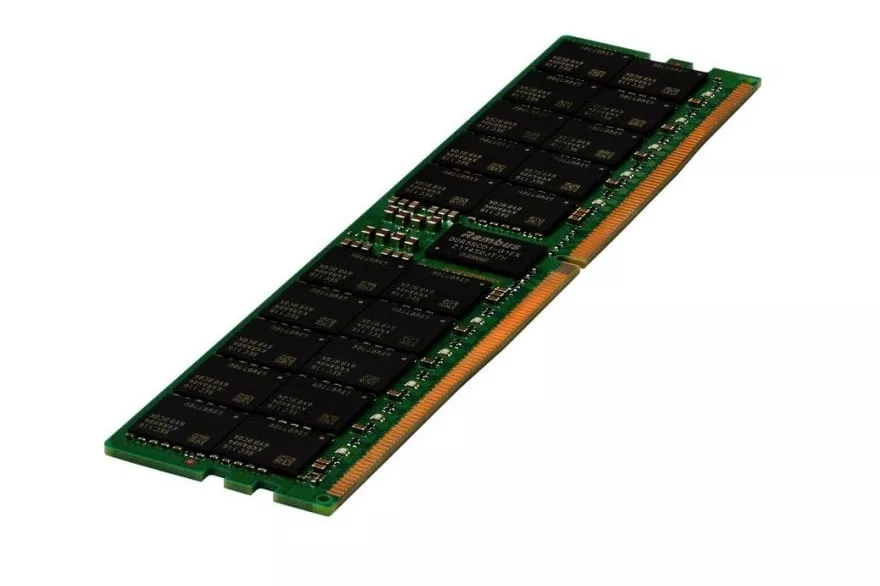Memoria RAM HPE 64GB 1x64GB DDR5 6400MHz CL46 Registered ECC para servidor