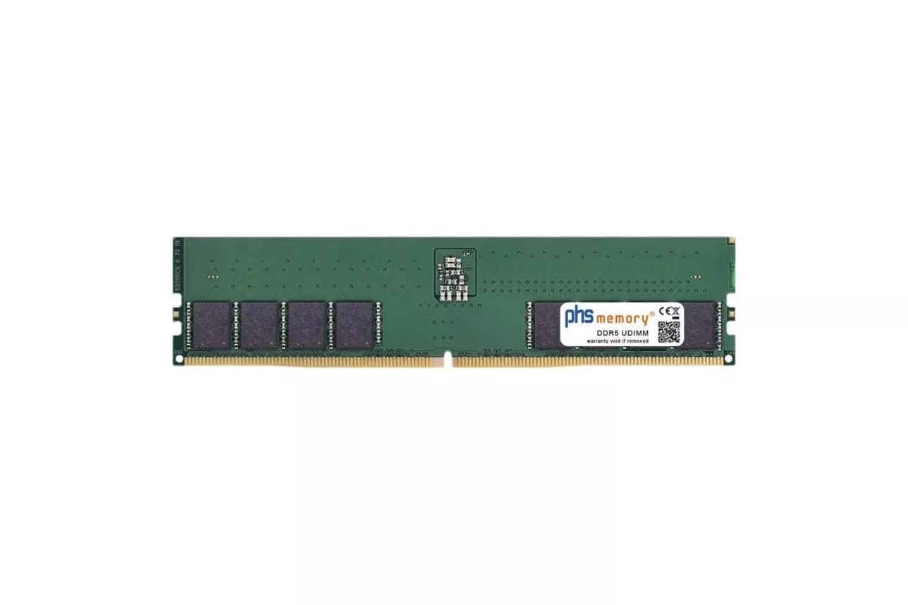 Memoria RAM PHS-memory SP630396 32GB DDR5 5600MHz DIMM unbuffered 1,10V